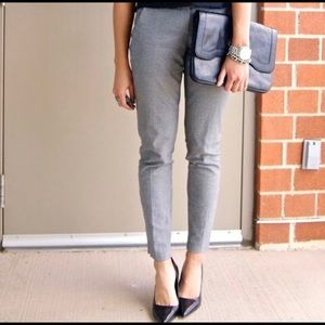 Theory Houndstooth Skinny Pants